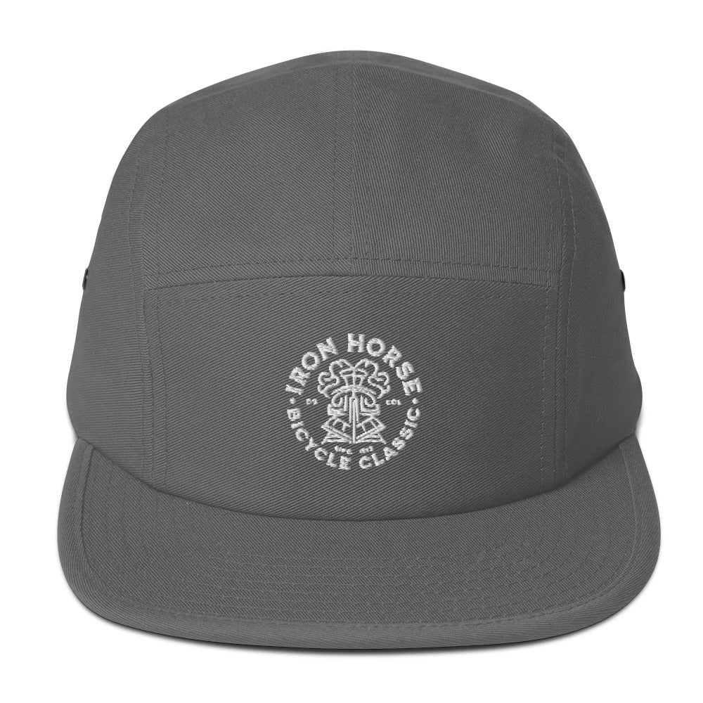 Five Panel Cap Iron Horse Bicycle Classic Merchandise