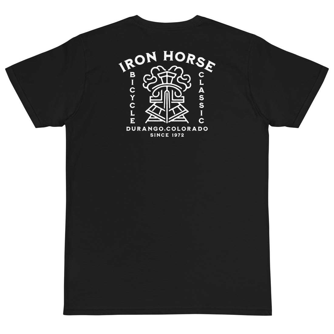 Unisex Organic TShirt Iron Horse Bicycle Classic Merchandise